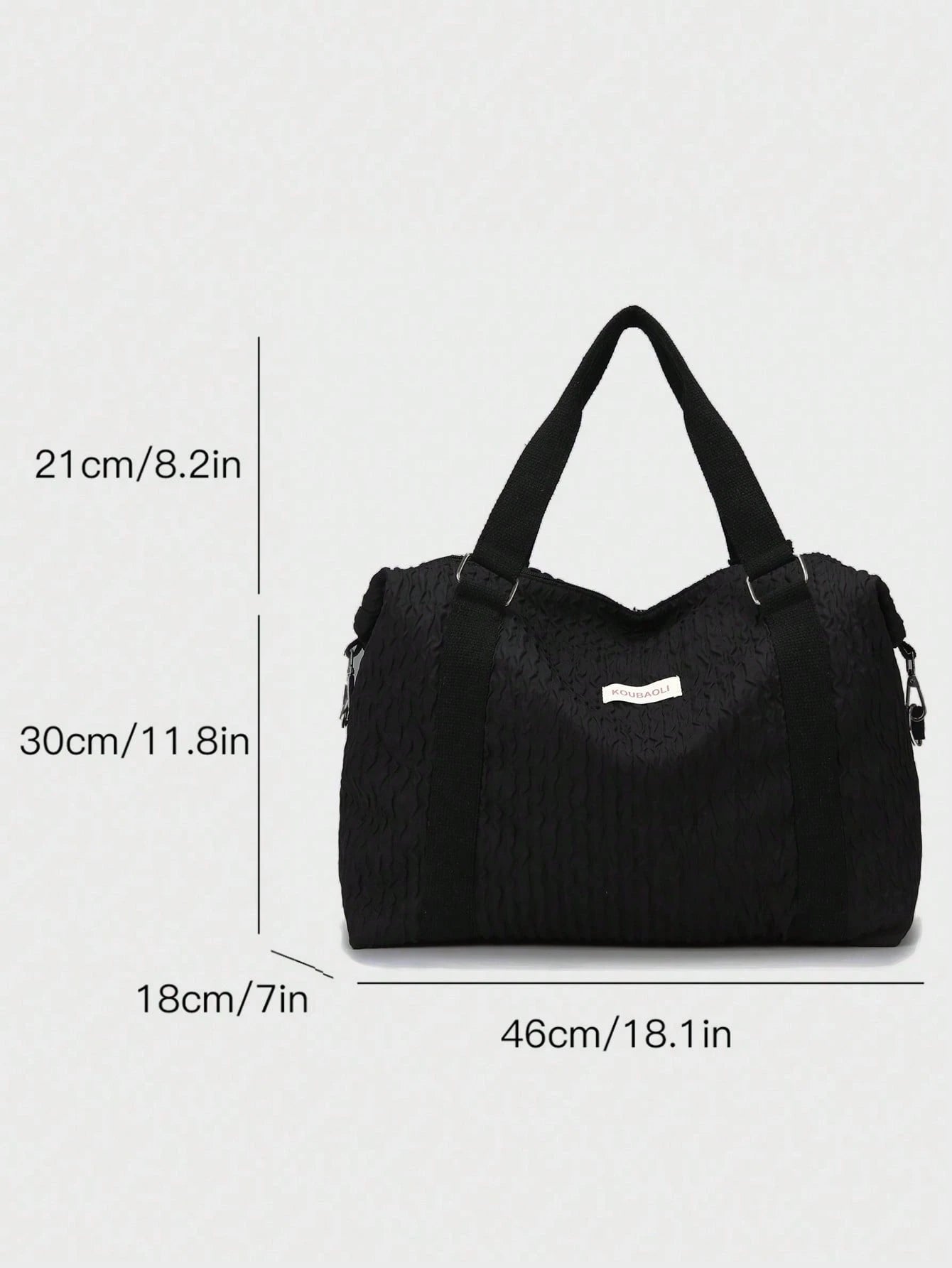 Extra Large Capacity Foldable Lightweight Portable Luggage Bag