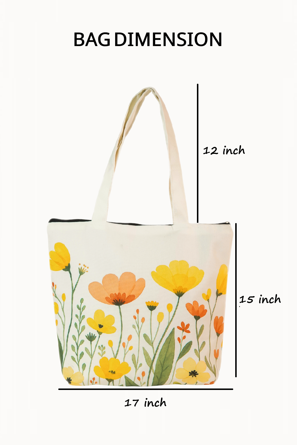 Floral Bliss Tote Bag
