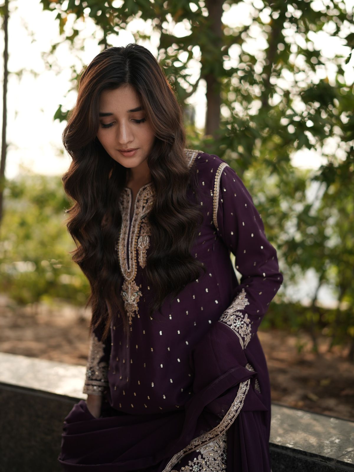 Elegant Ethnic Plazo Set