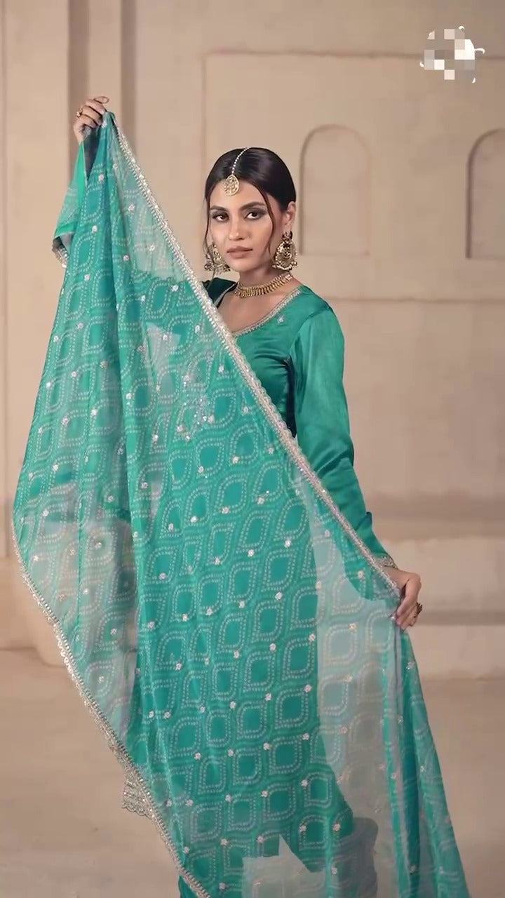 NEW LAUNCH | DESIGNER SEQUENCE EMBROIDERED SUIT SET