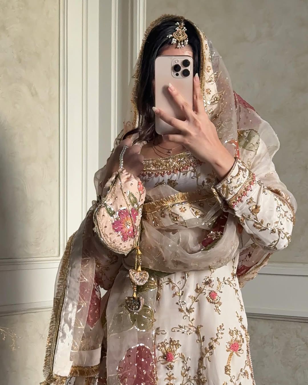 EXCLUSIVE DESIGNER CHINON SUIT SET - Featuring Elegant Sequence Embroidery Work