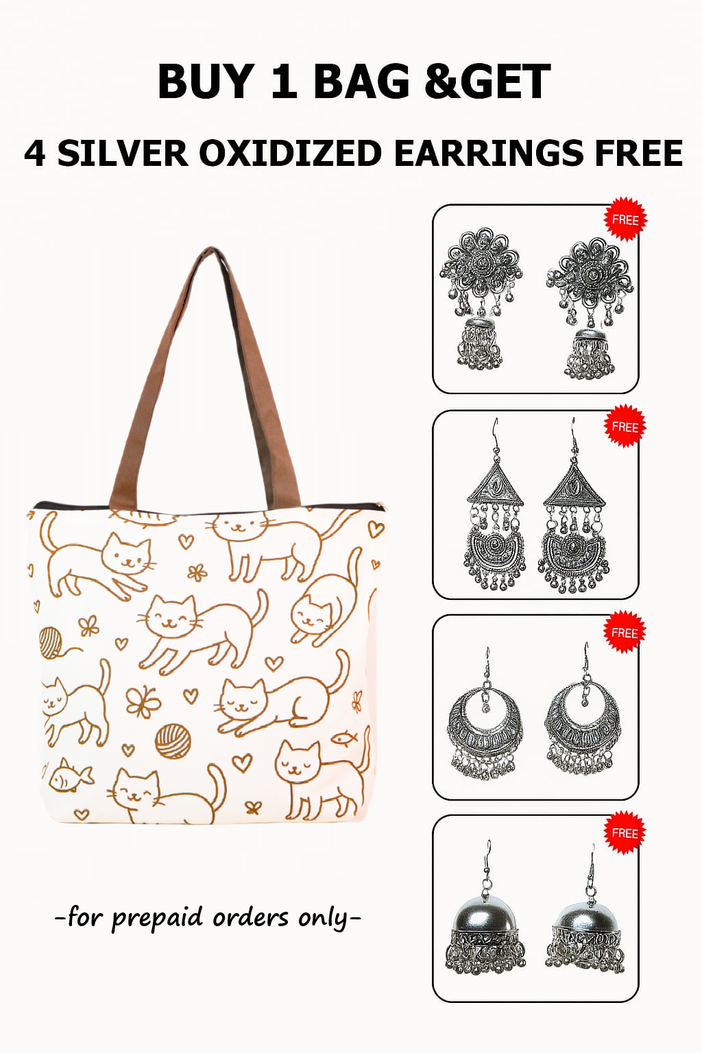 Playful Kitties Tote Bag