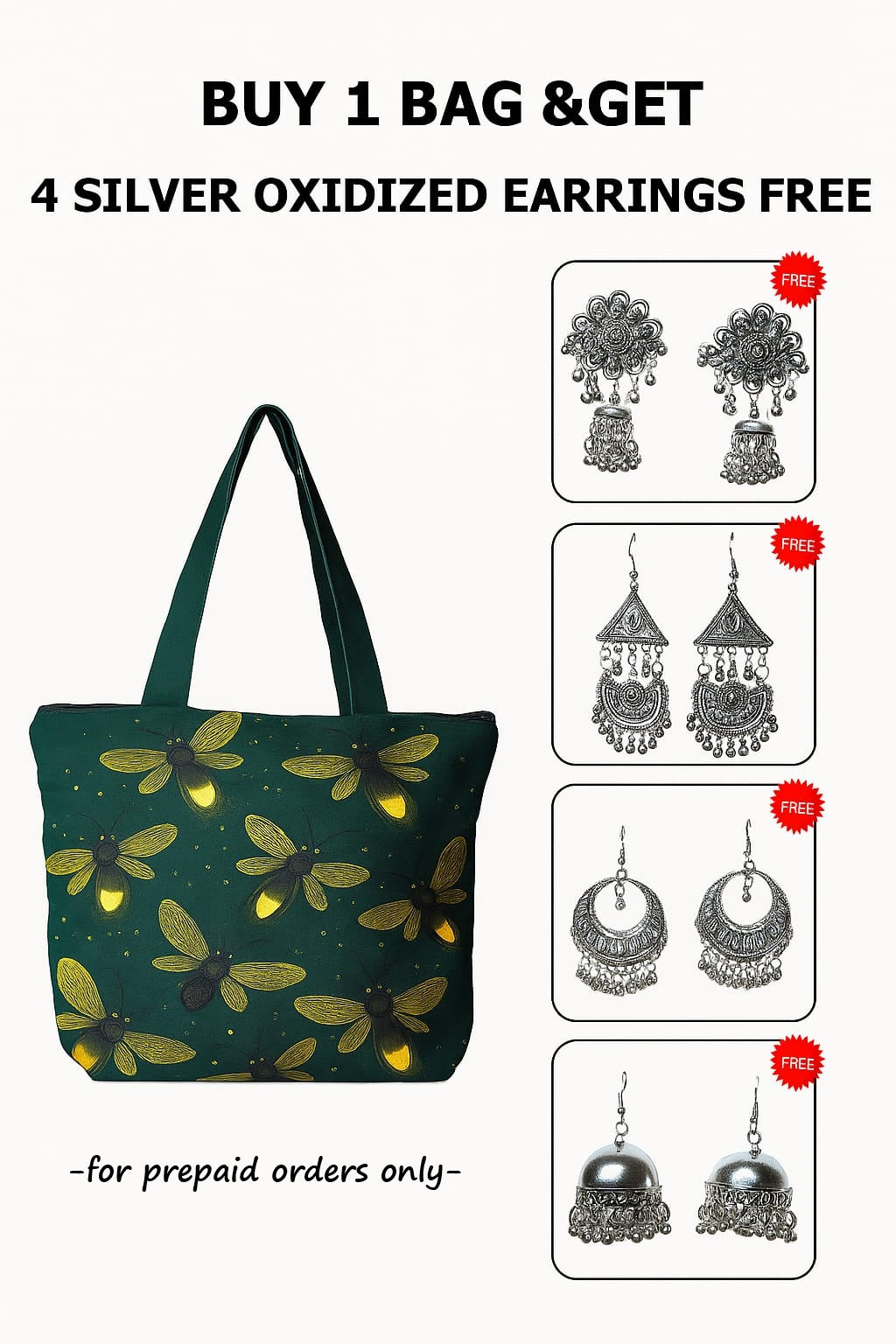 Firefly Glow Tote Bag