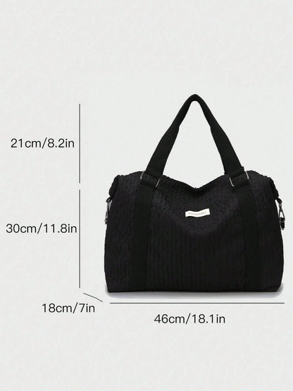 Extra Large Capacity Foldable Lightweight Portable Luggage Bag