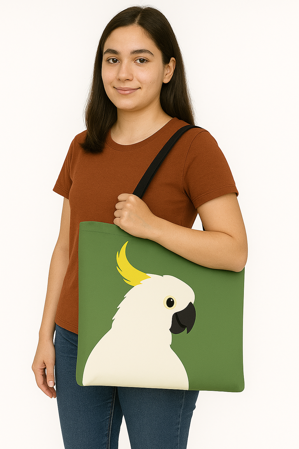 Cockatoo Charm Tote Bag