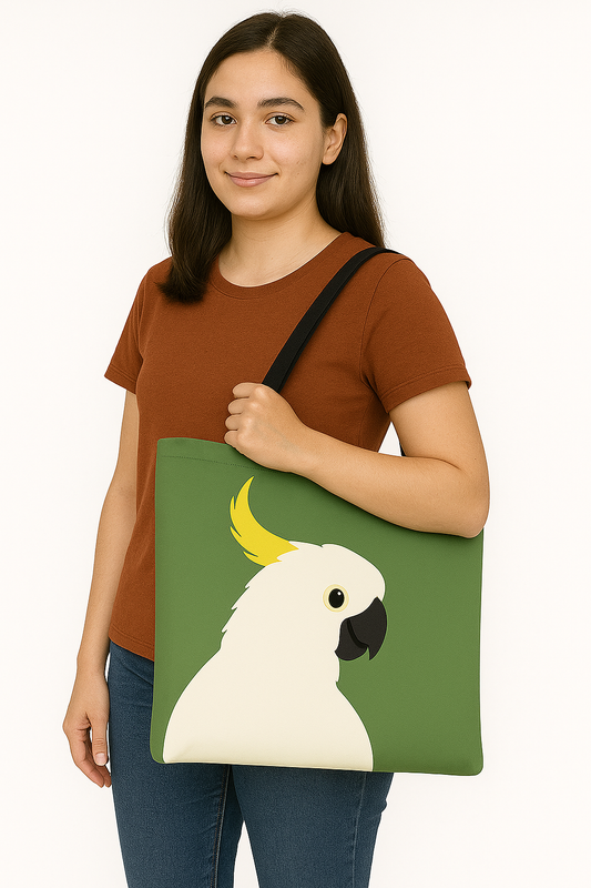 Cockatoo Charm Tote Bag