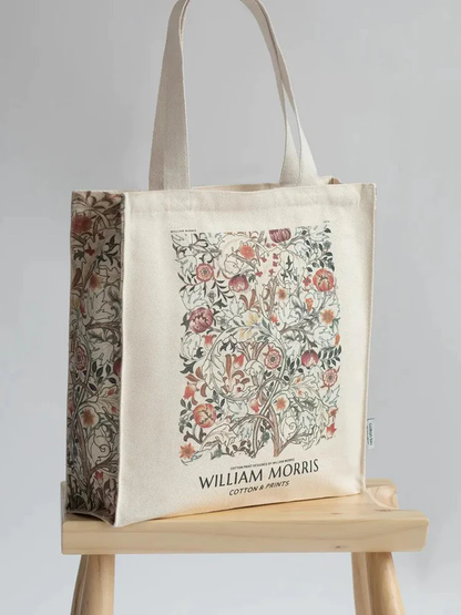 William Morris Red Rose - Tote Bag