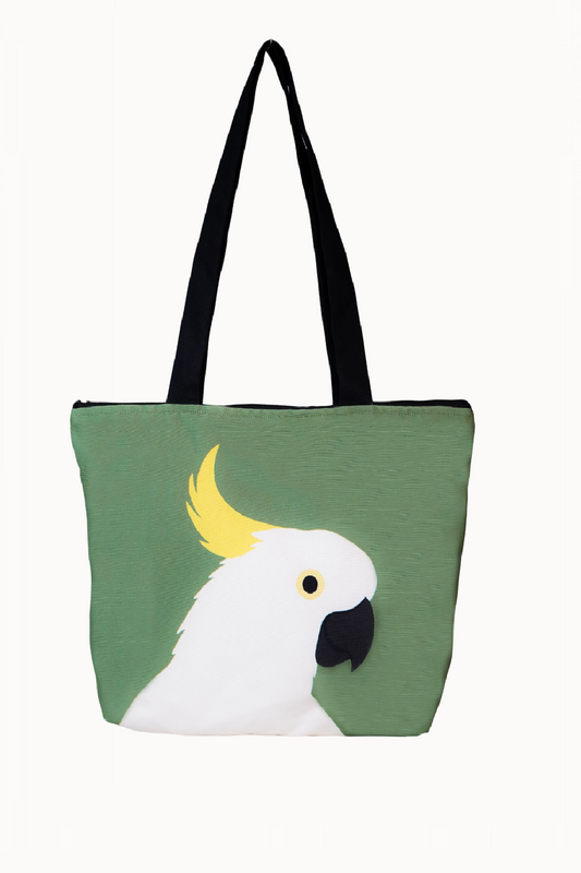 Cockatoo Charm Tote Bag