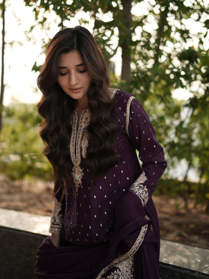 Elegant Ethnic Plazo Set