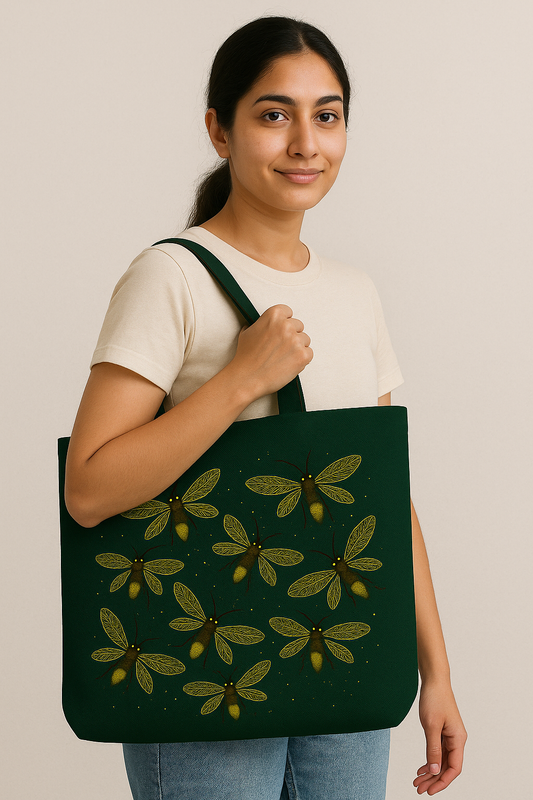 Firefly Glow Tote Bag