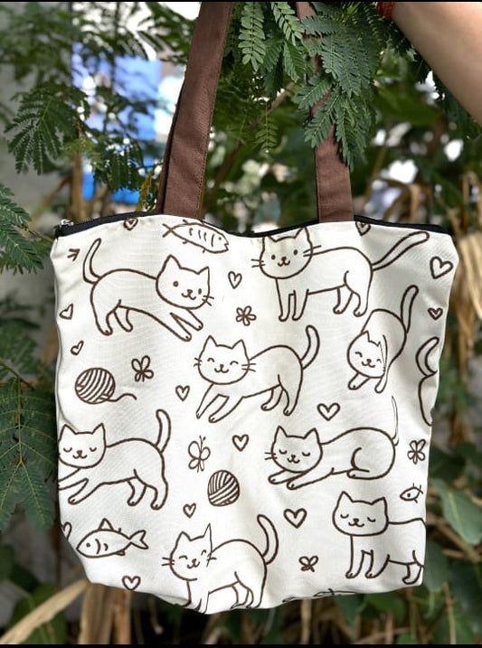 Playful Kitties Tote Bag