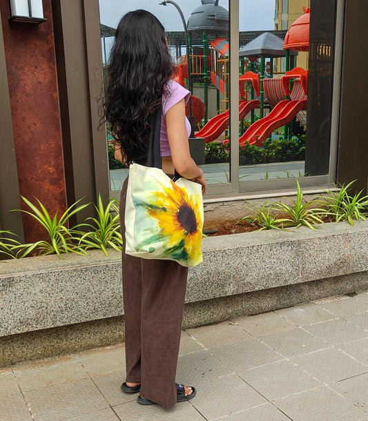 Sunflower Glow Tote Bag